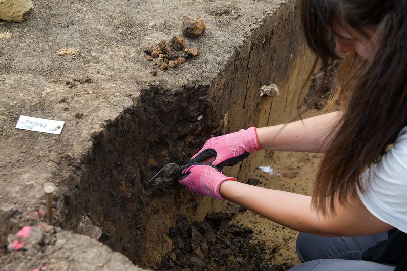 Vor dem Bau der SEL: Weitere archäologische Entdeckungen