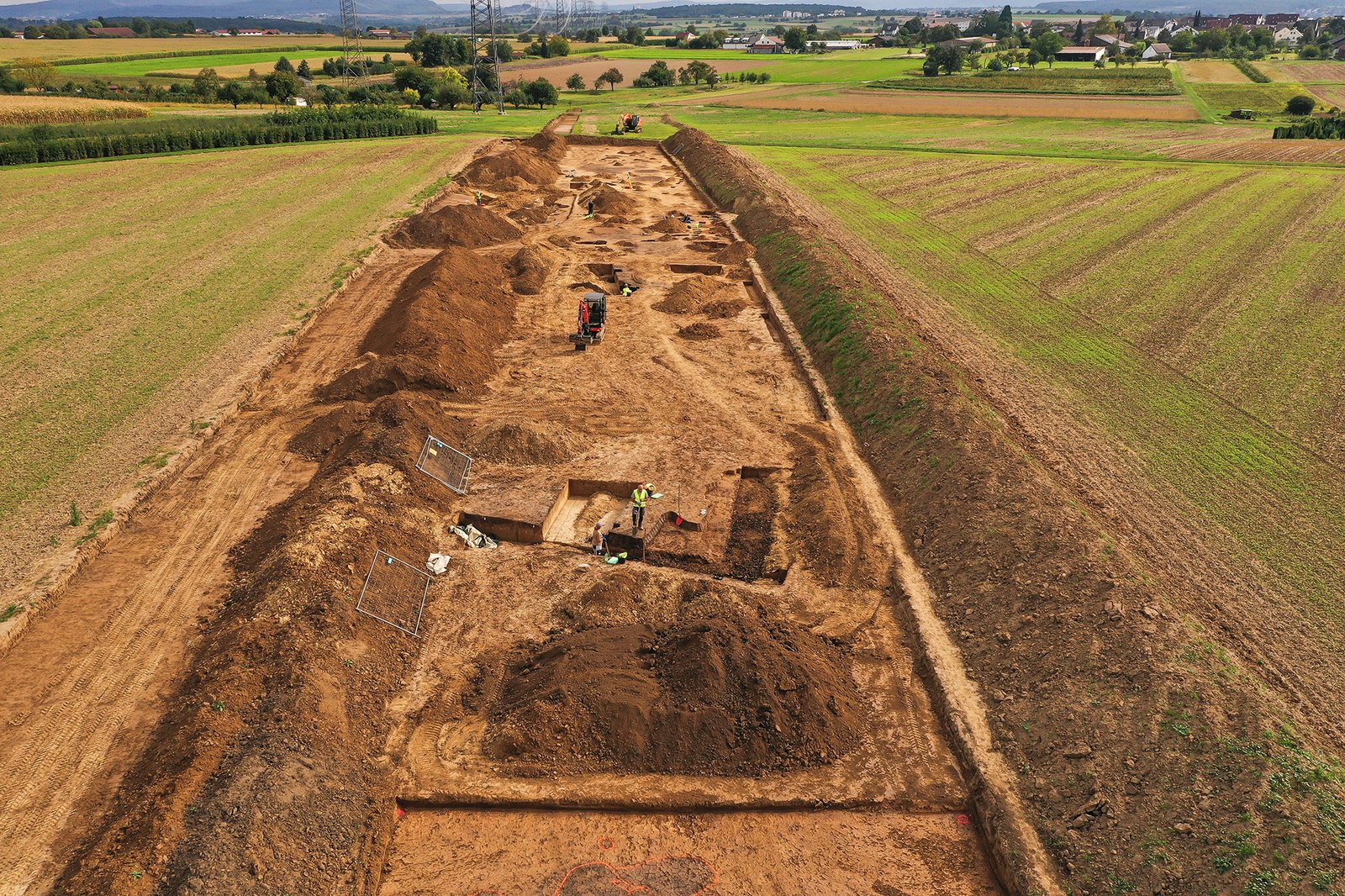 Vor dem Bau der SEL: Weitere archäologische Entdeckungen